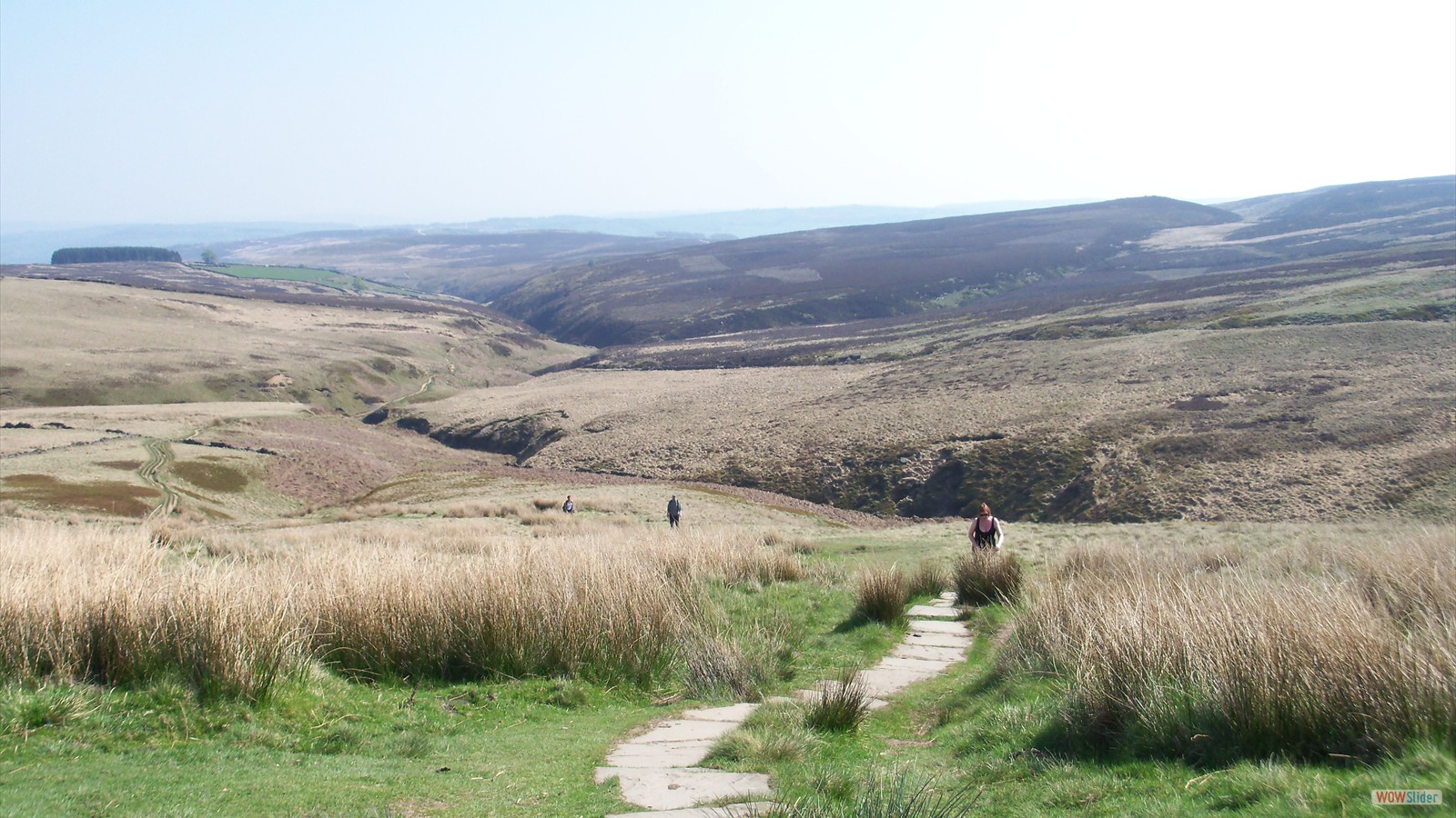 Looking back to Bronte Bridge & Haworth